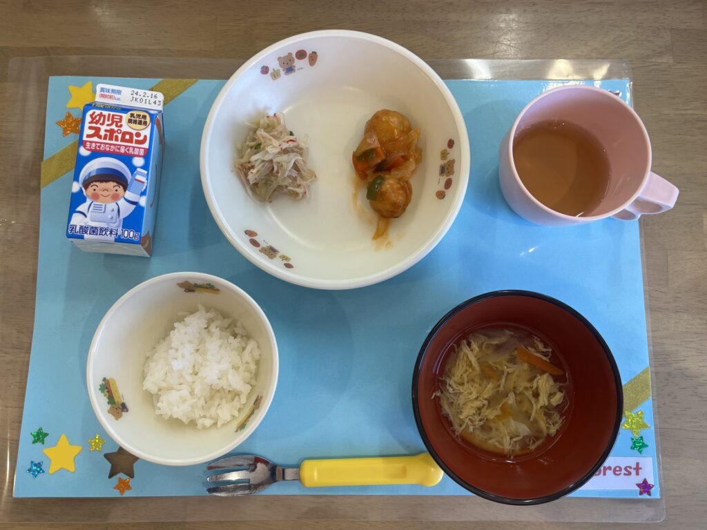 画像：給食