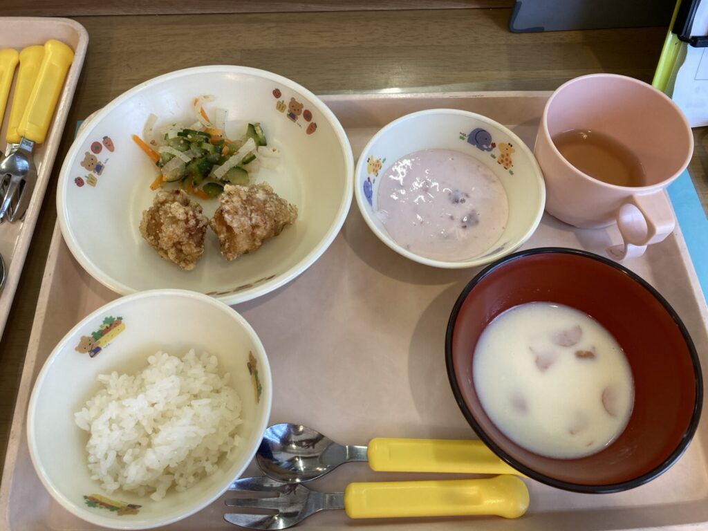 画像：給食