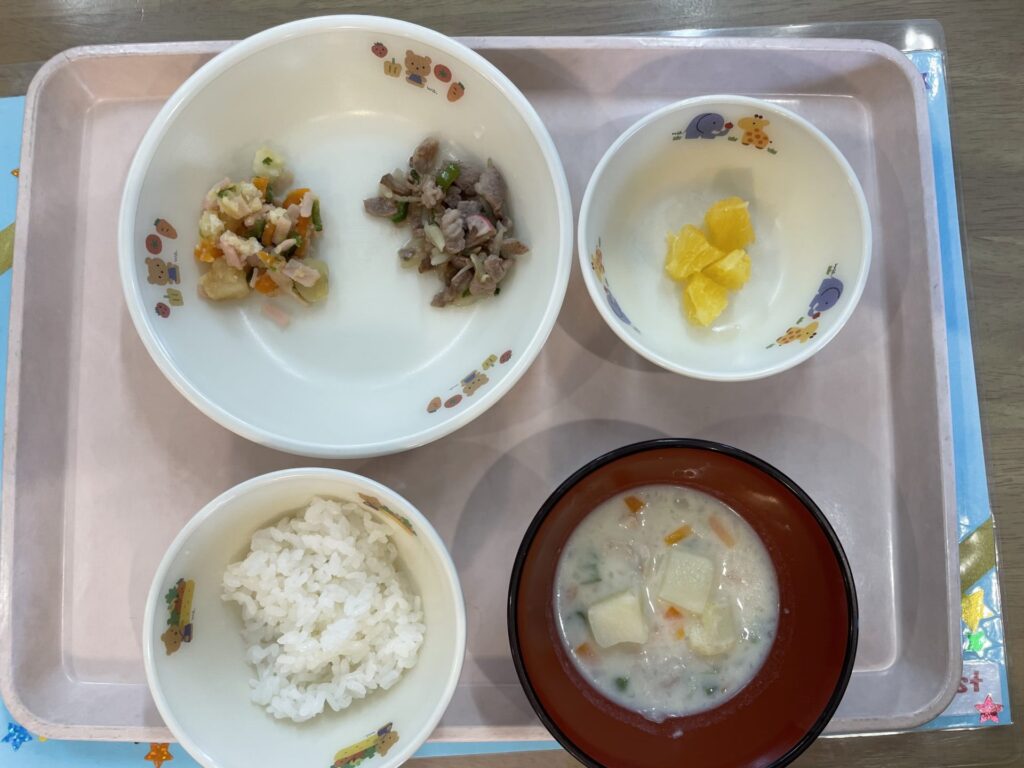 画像：給食