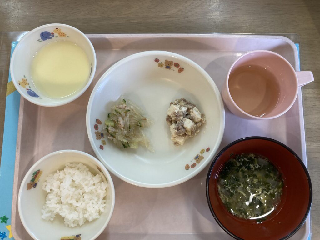 画像：給食