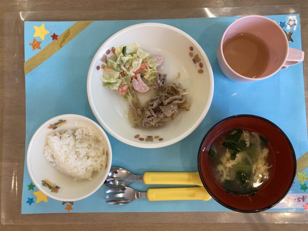 画像：給食