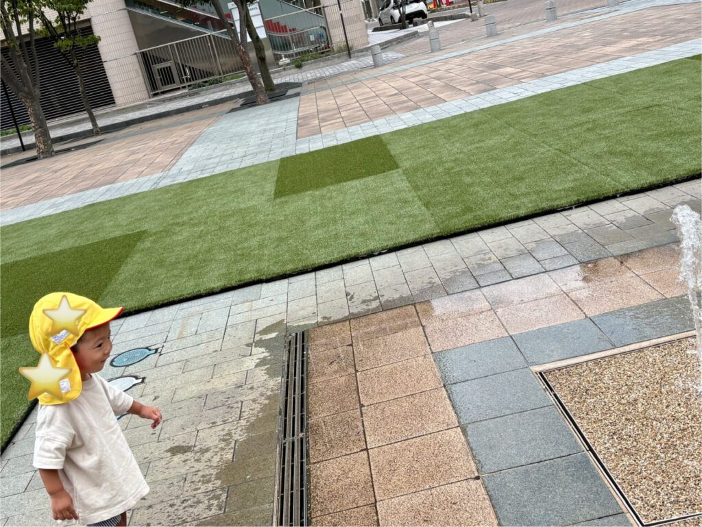 写真: ぶどう組のお散歩✨