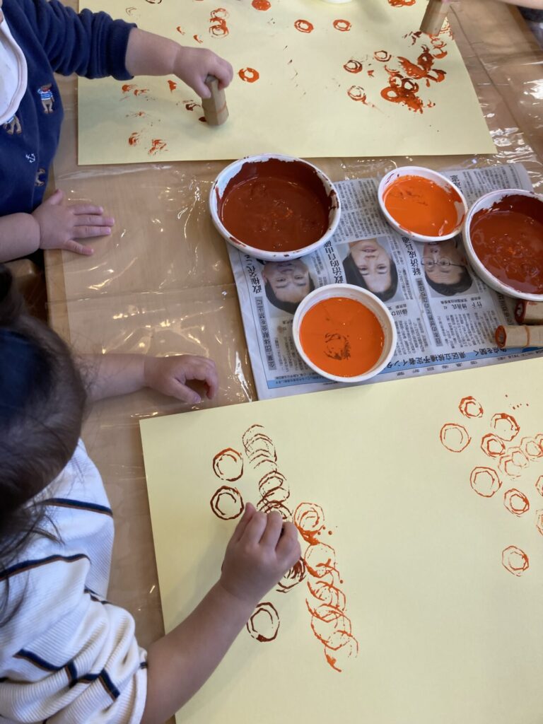 写真: スタンプぺったん☺️