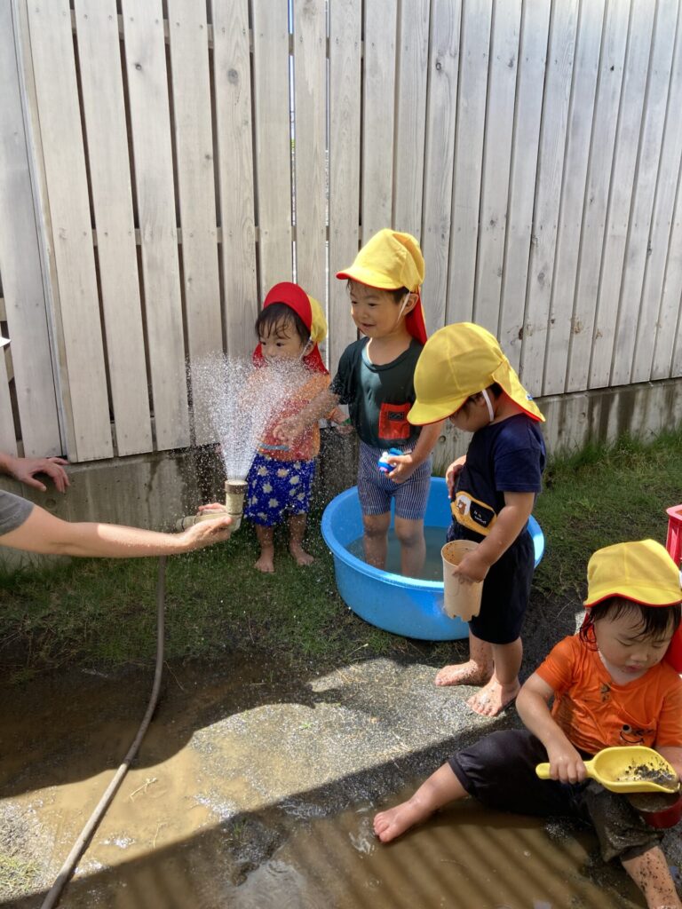写真: 泥んこ遊びたのしくなってきました🥰　　　～6月後編～