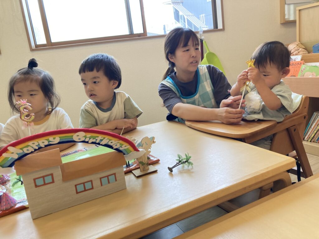 写真: 6月のお誕生日会　　🎂